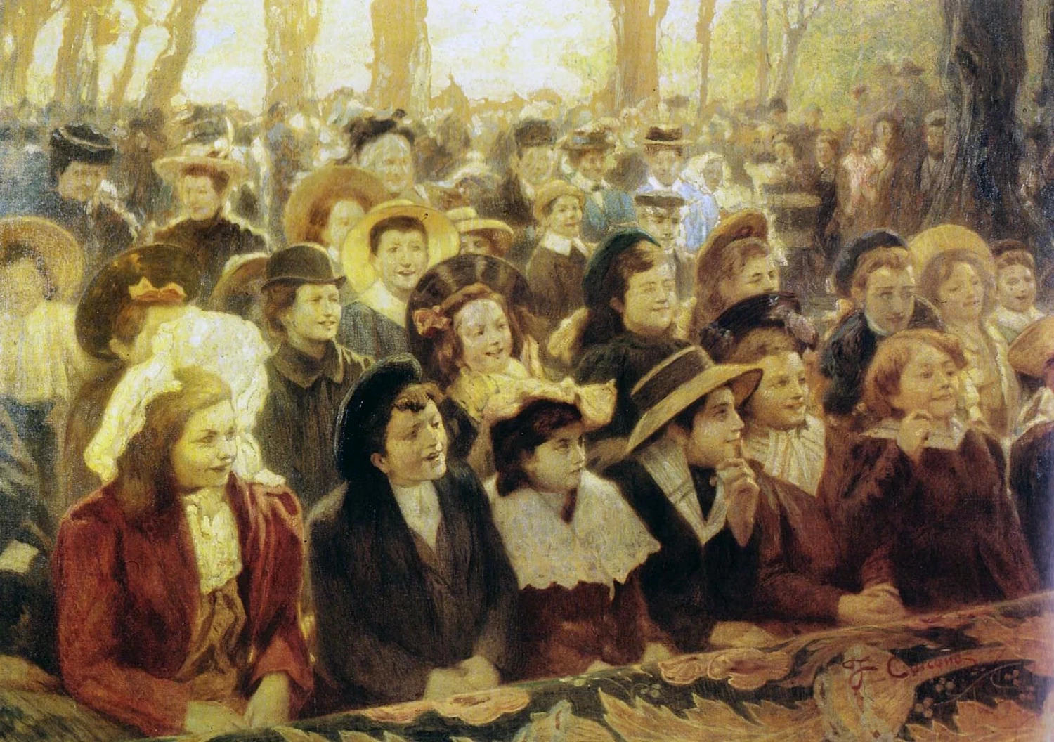 Alla banda dei giardini pubblici
